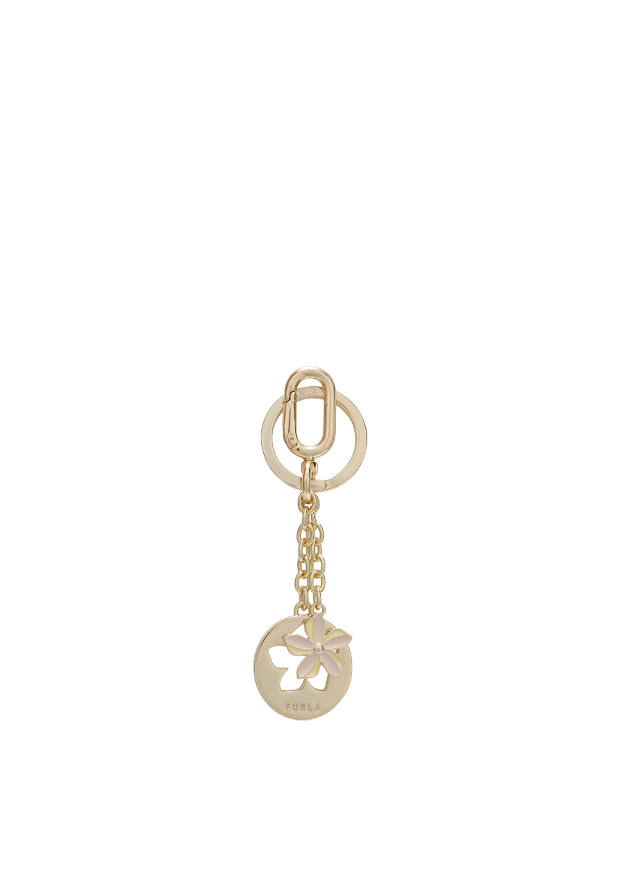 CRYSTAL KEYRING JASMINE Donna furla wr00767mes000-3784s Multicolore