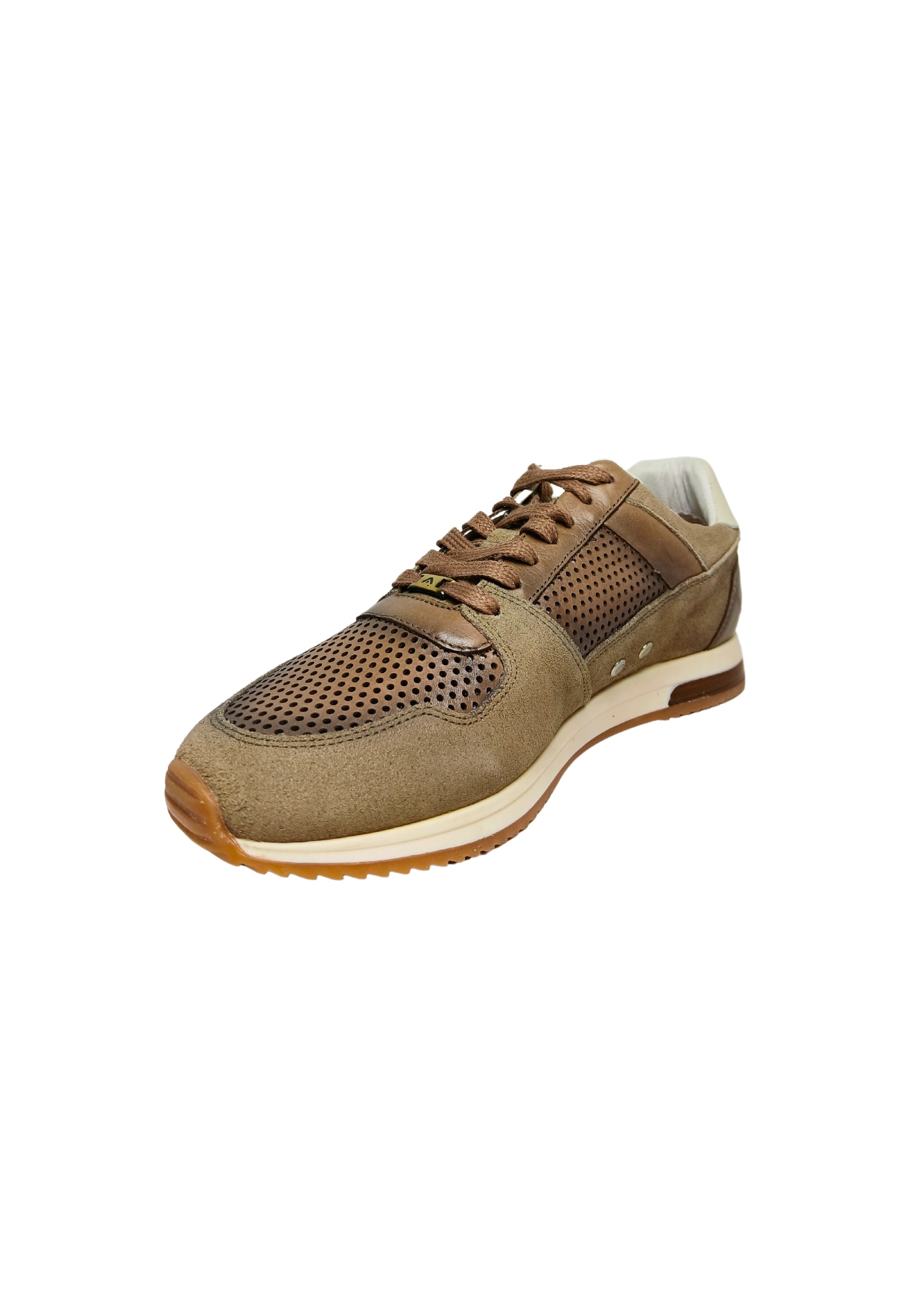 Scarpe Uomo Ambitious Sneakers in pelle, stile sportivo e casual.