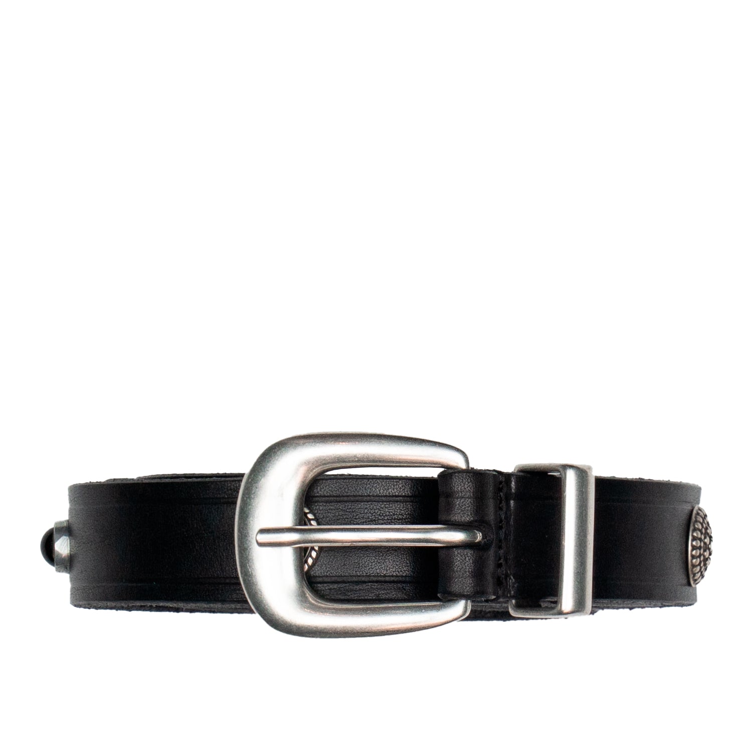 Cintura Uomo Fabrizio Mancini Cuoio Black