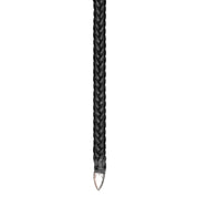 Cintura Uomo Fabrizio Mancini John Cuoio Intrecciato Black