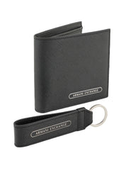Set portafogli/portachiavi Uomo Armani Exchange XM001275AF12702-UC001 Nero