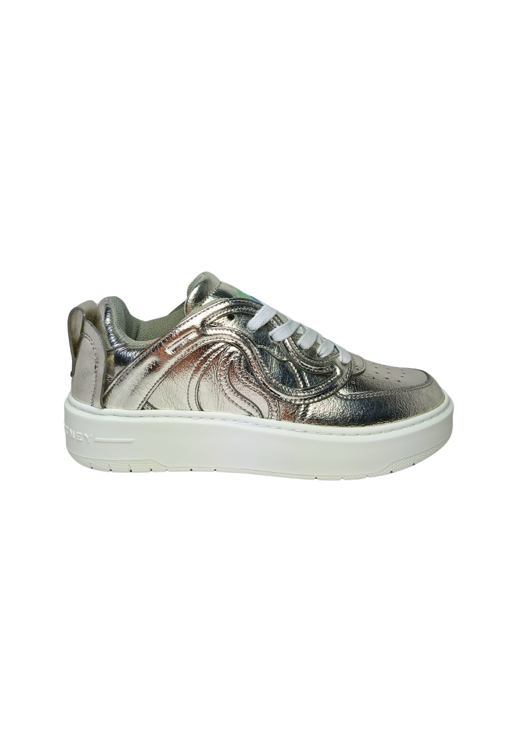 Scarpe Donna Stella McCartney Wrinkly Metallic