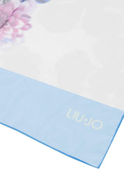 ECS STOLA MAXI LOGO FLOWER 90X Donna Liujo 2a5038t0300-73936 Blu