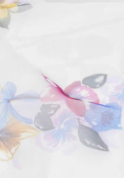 ECS STOLA MAXI LOGO FLOWER 90X Donna Liujo 2a5038t0300-73936 Blu