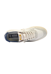 Sneakers In Pelle Uomo 4B12 HYPER blu