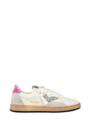 Sneakers In Pelle Donna 4B12 Playnew Fuxia
