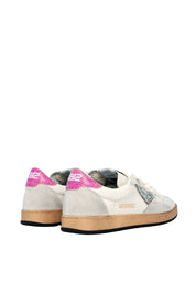 Sneakers In Pelle Donna 4B12 Playnew Fuxia