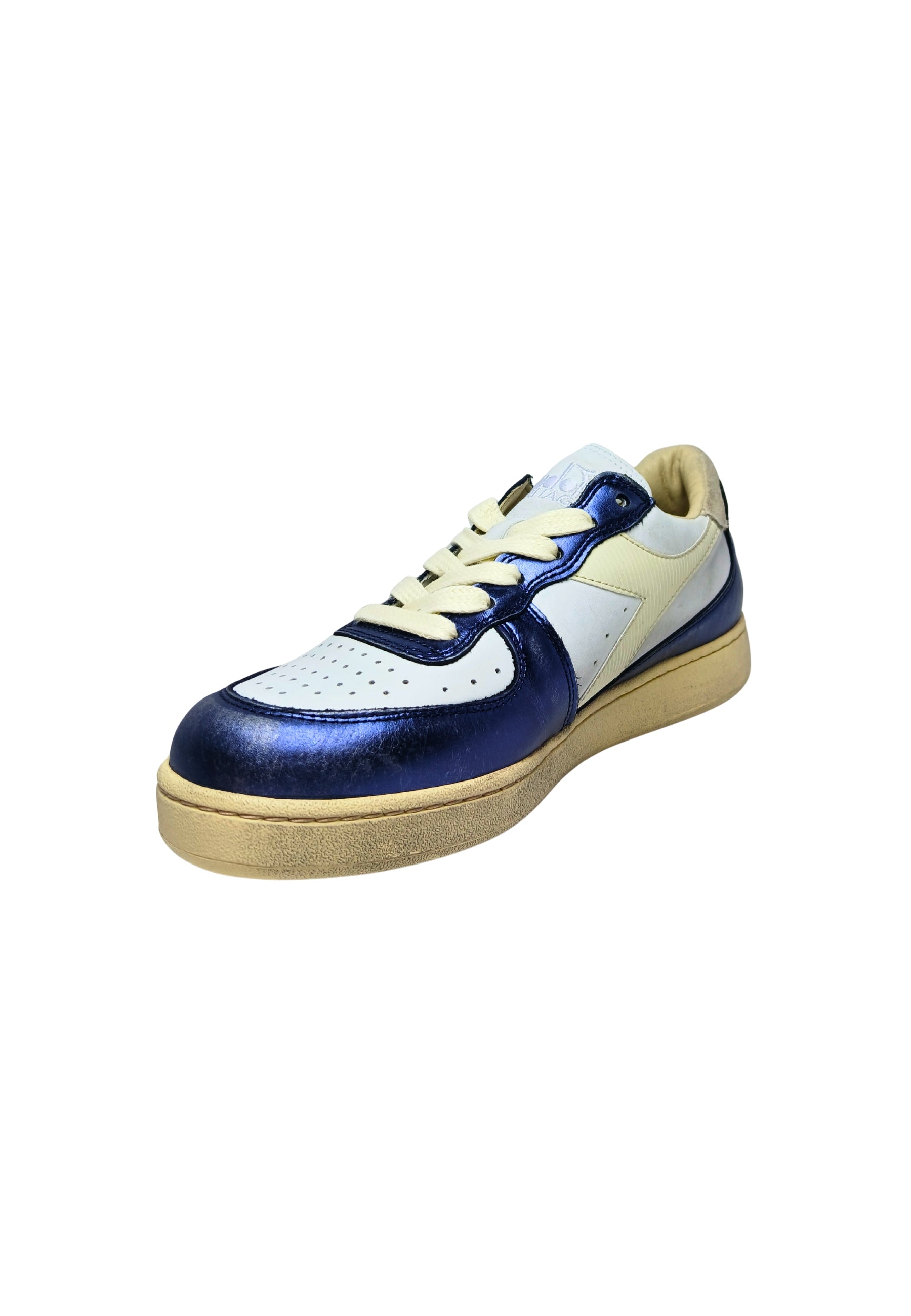 Scarpe Adulto unisex Diadora Heritage Sneakers Mi BASKET LOW METALLIC DIRTY
