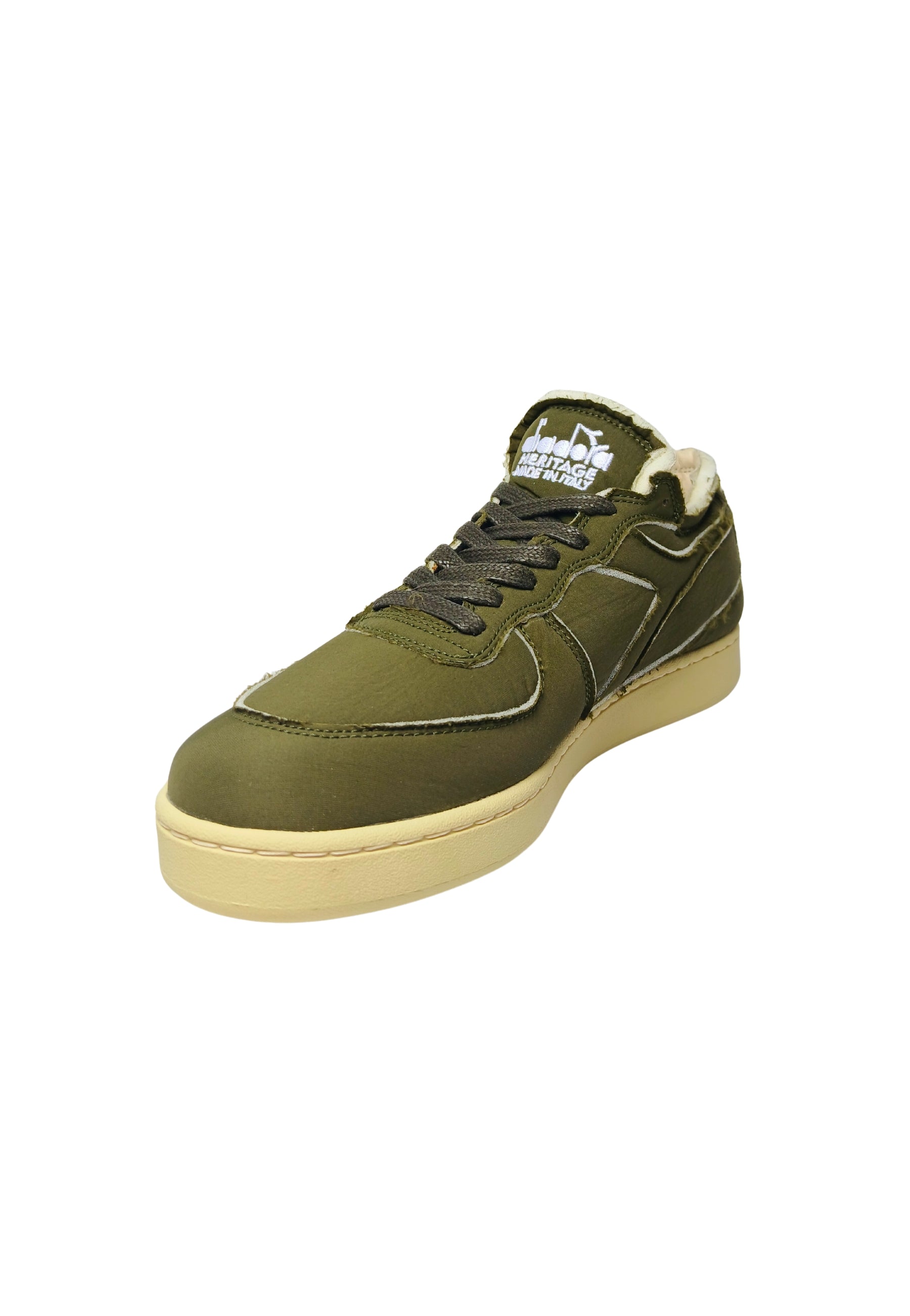 Scarpe Adulto unisex Diadora Heritage Sneakers Mi basket row cut softech 3d