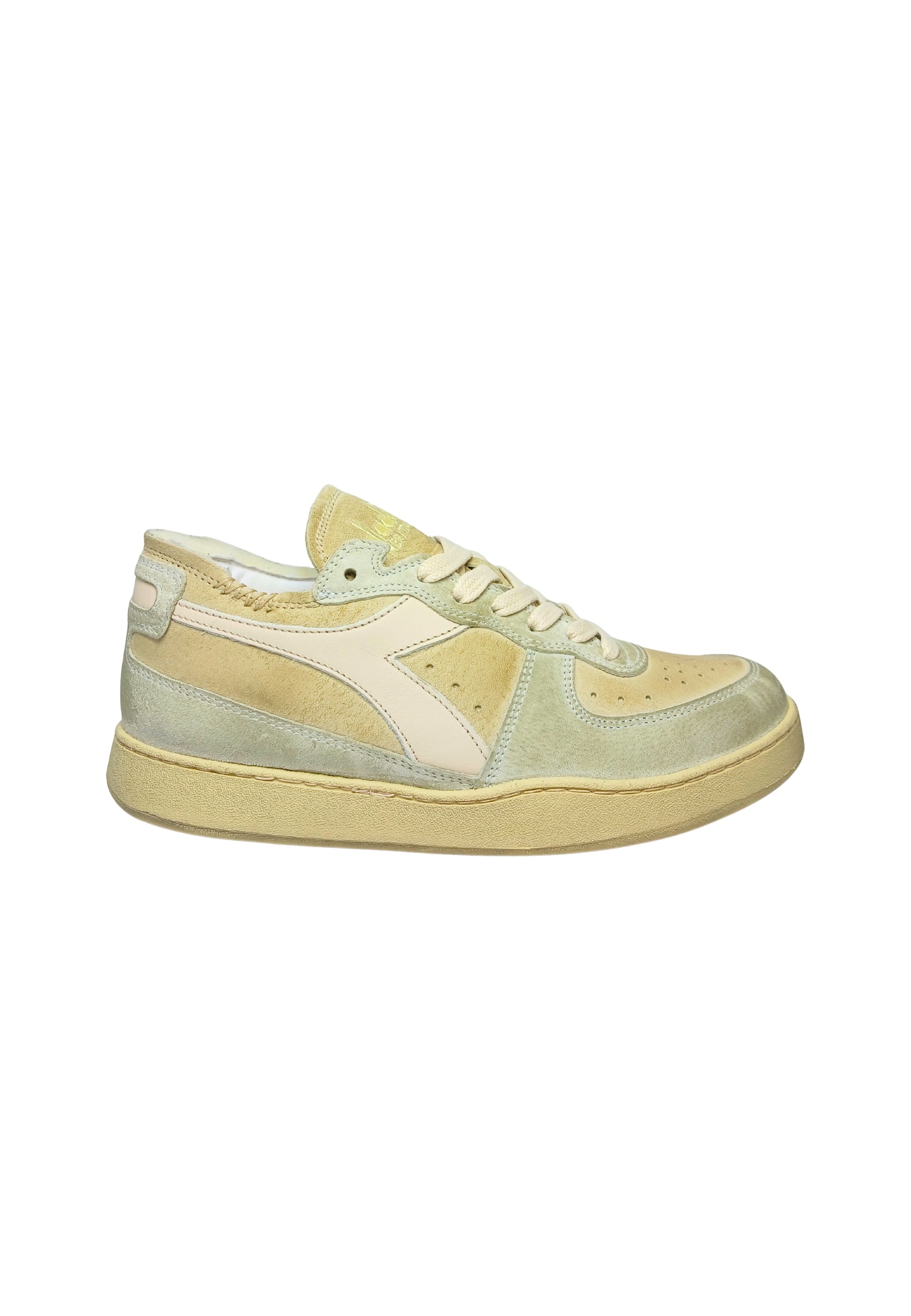 Scarpe Adulto unisex Diadora Heritage Sneakers Mi BASKET row cut pigskin used