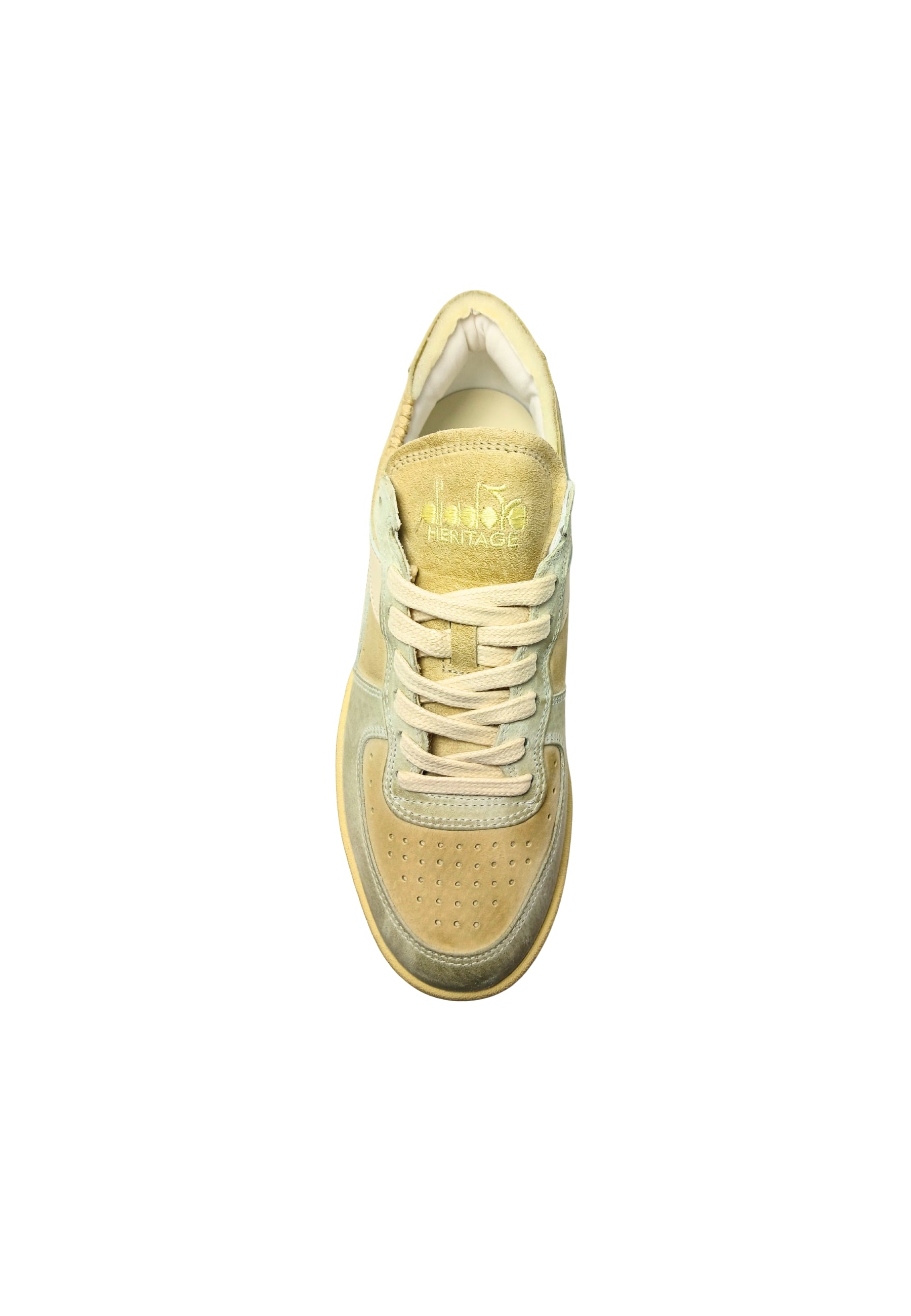 Scarpe Adulto unisex Diadora Heritage Sneakers Mi BASKET row cut pigskin used