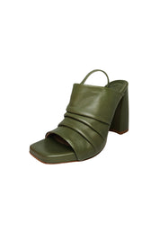 Scarpe Donna IXOS Sandalo Akita con tacco col. salvia