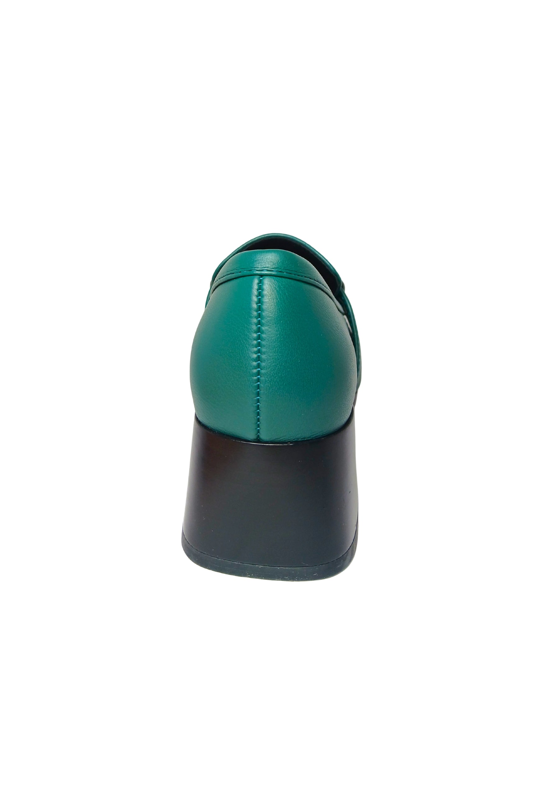 Scarpe Donna Tosca Blu Mocassino con tacco e applicazione oro