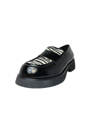 Scarpe Donna Tosca Blu Mocassino Diane con inserto animalier