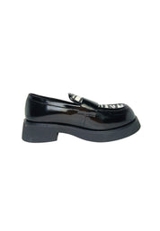 Scarpe Donna Tosca Blu Mocassino Diane con inserto animalier