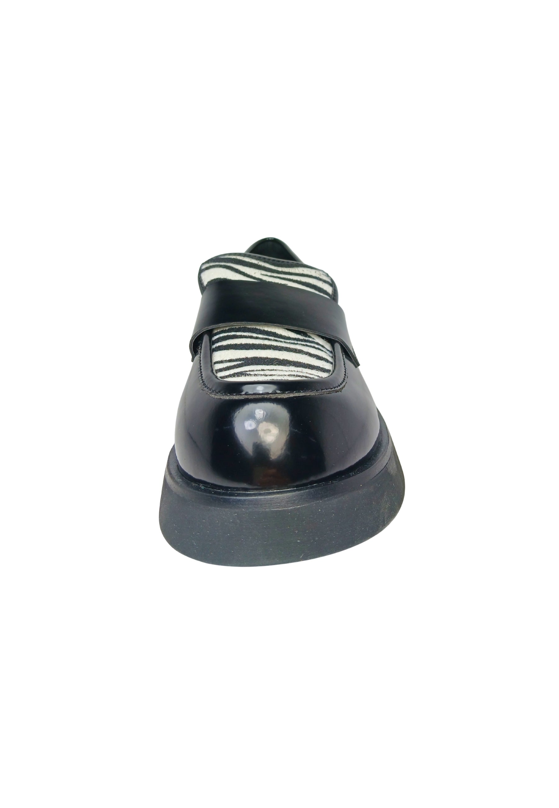Scarpe Donna Tosca Blu Mocassino Diane con inserto animalier