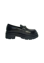 Scarpe Donna Tosca Blu Mocassino Grace nero con morsetto