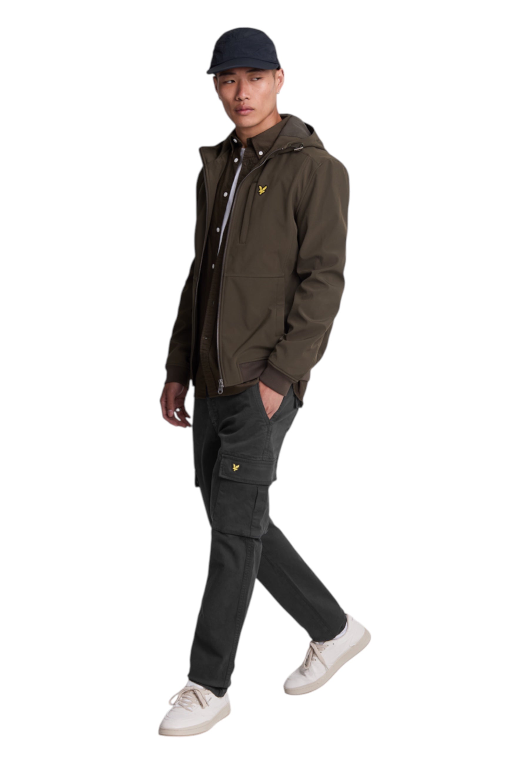 Pantaloni Cargo Uomo Lyle e Scott
