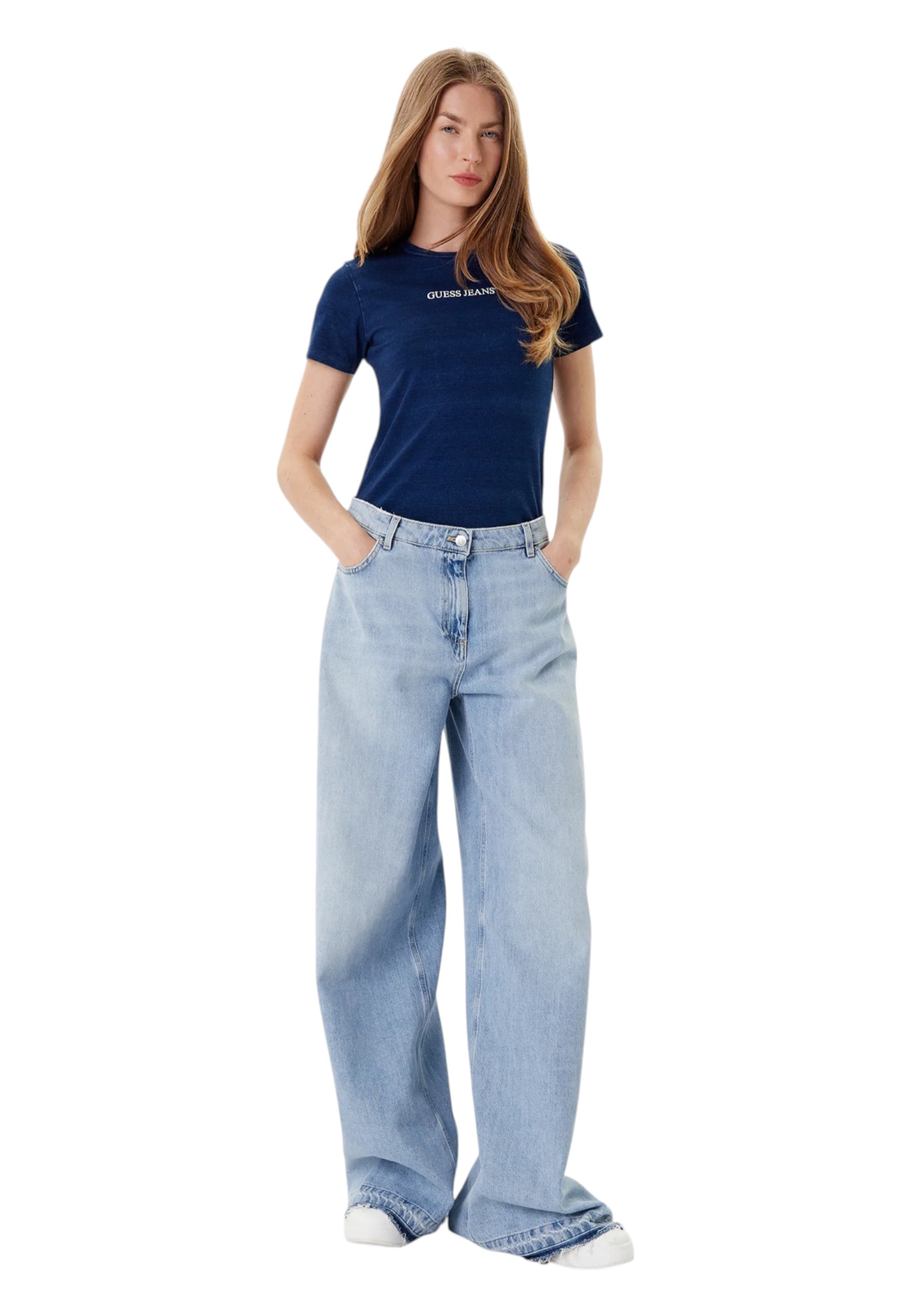 T-shirt Donna Guess Jeans Regular Fit
