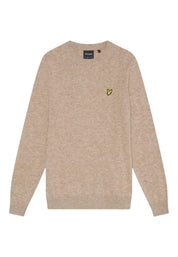 Maglione Girocollo In Misto Lana Uomo Lyle e Scott