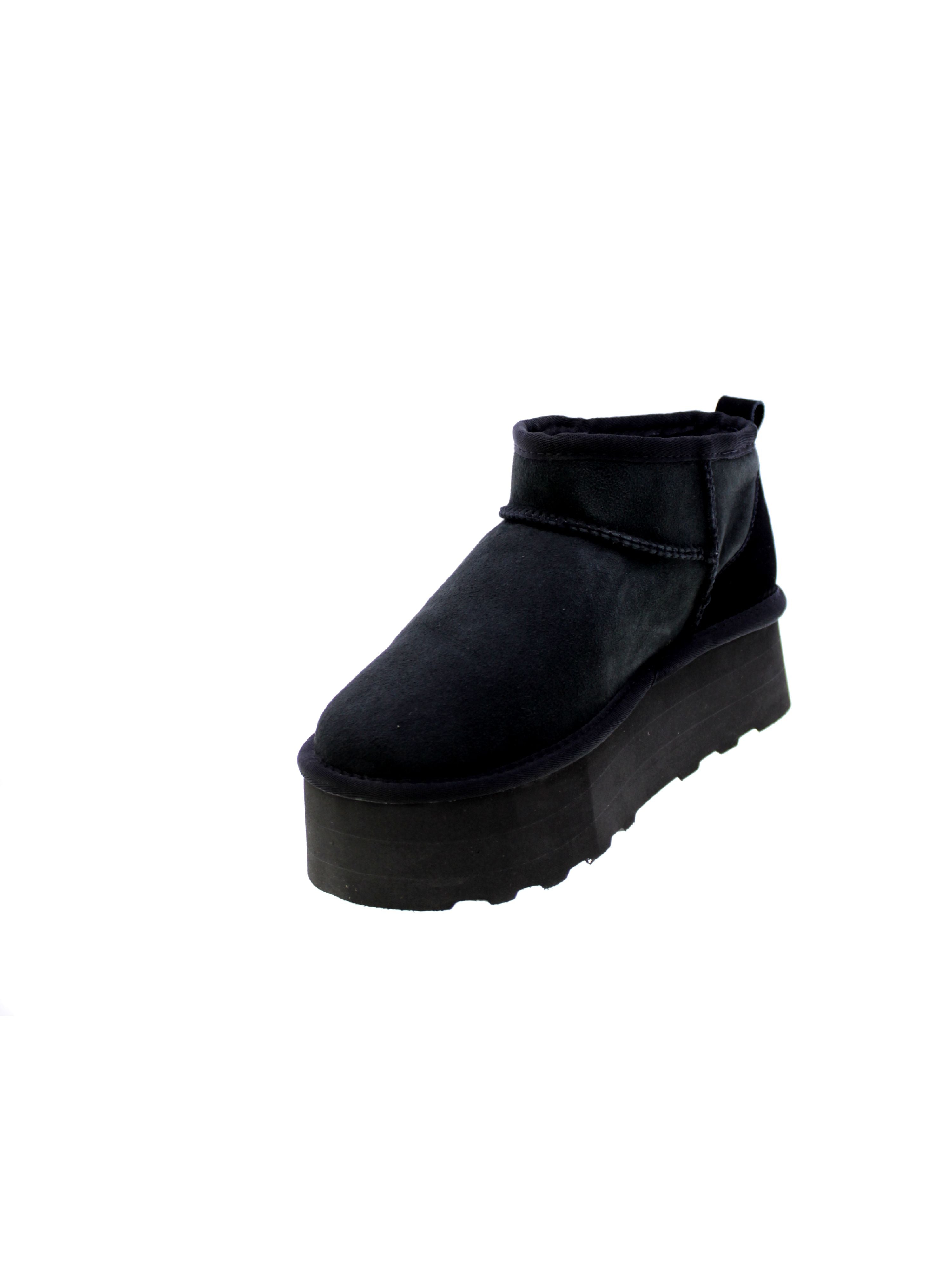 Ekp Stivaletto Basso Donna Nero Gemini-plat