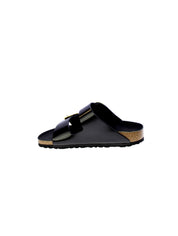Birkenstock Sandalo Donna Nero Arizona big buckle Shine