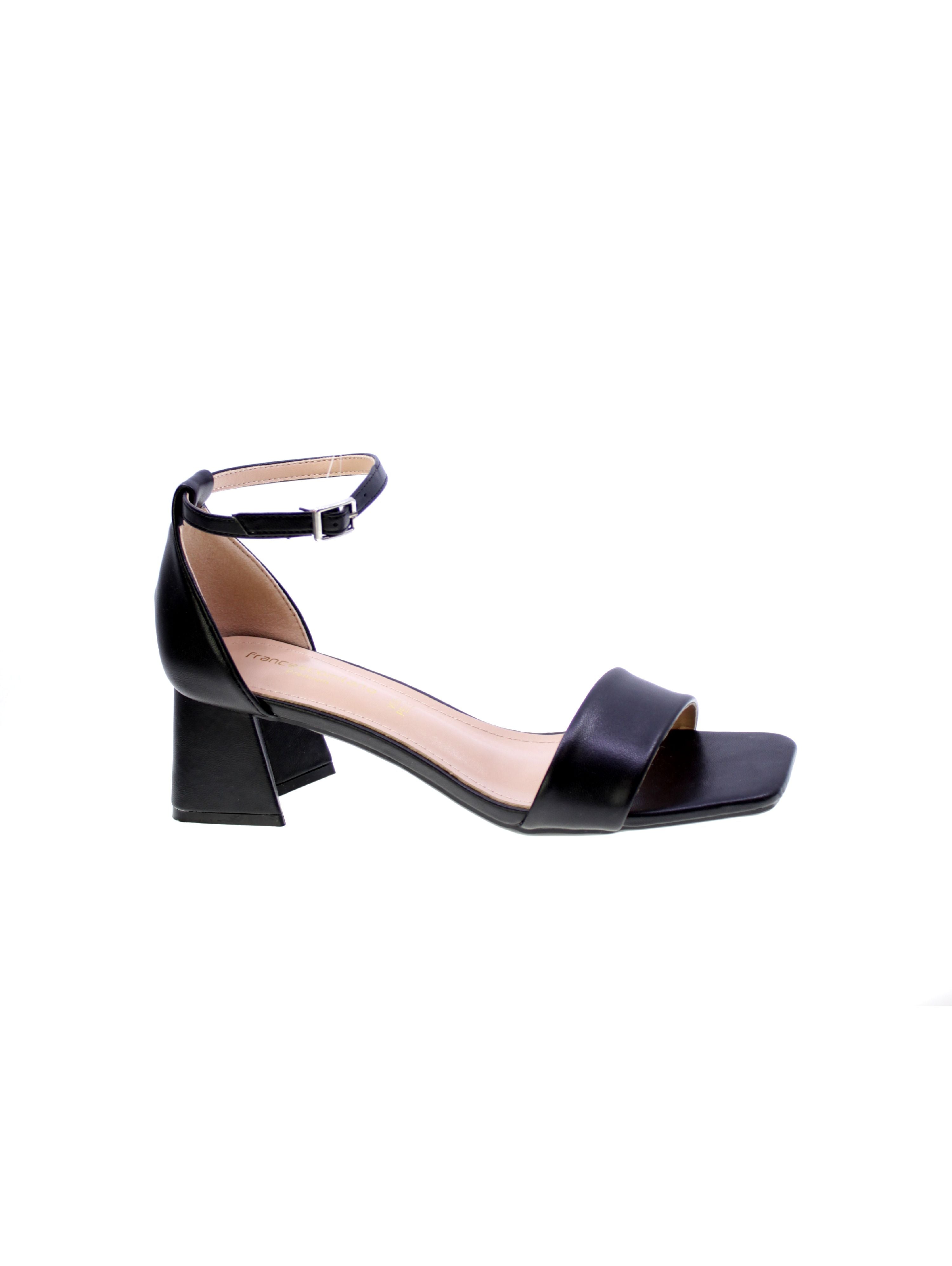 Francesco milano Sandalo Donna Nero E15-01a-ne
