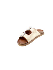 Francesco milano Mules Donna Beige A12-01k-be