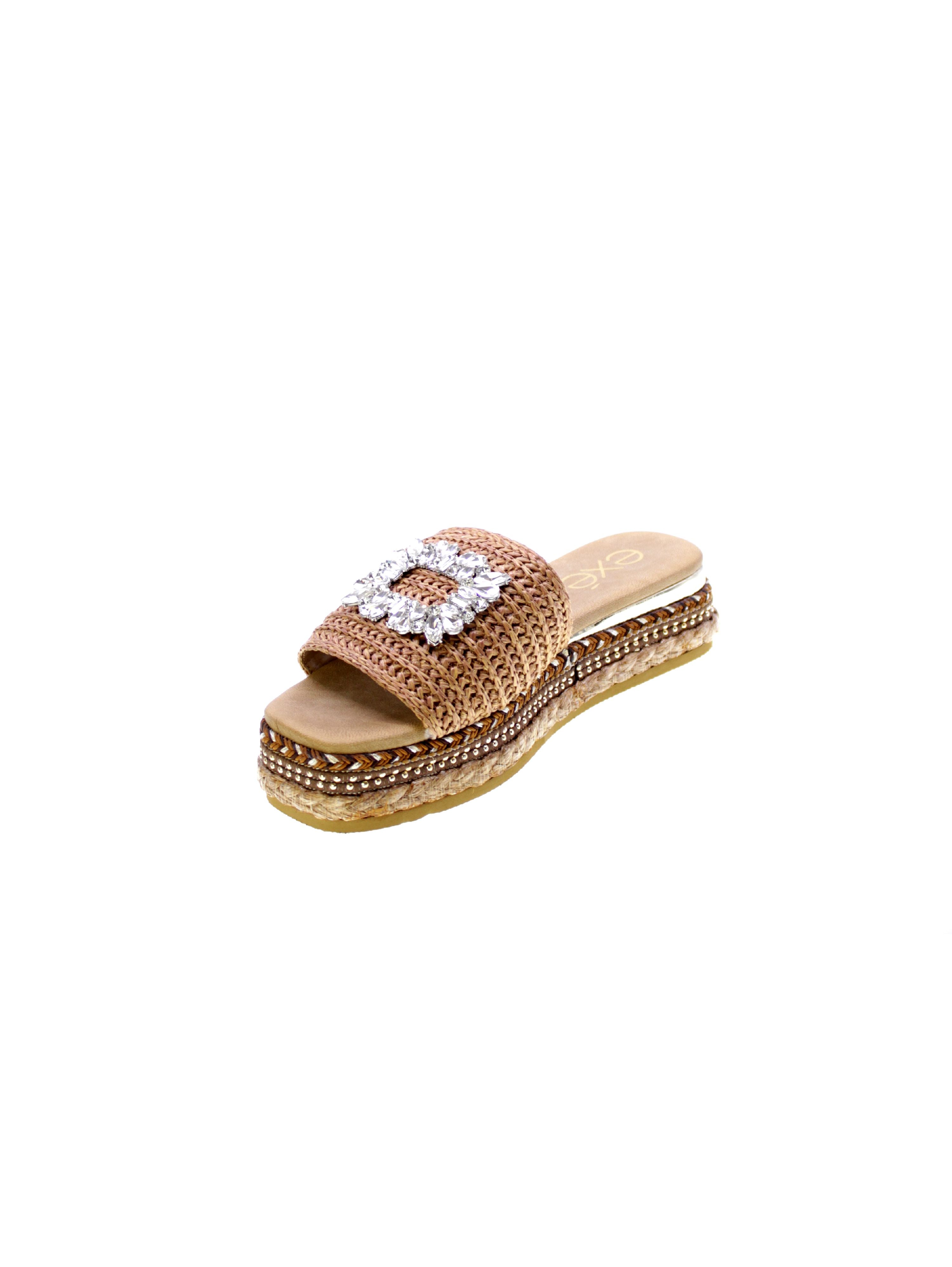 Exe Mules Donna Camel 24085l-1-f