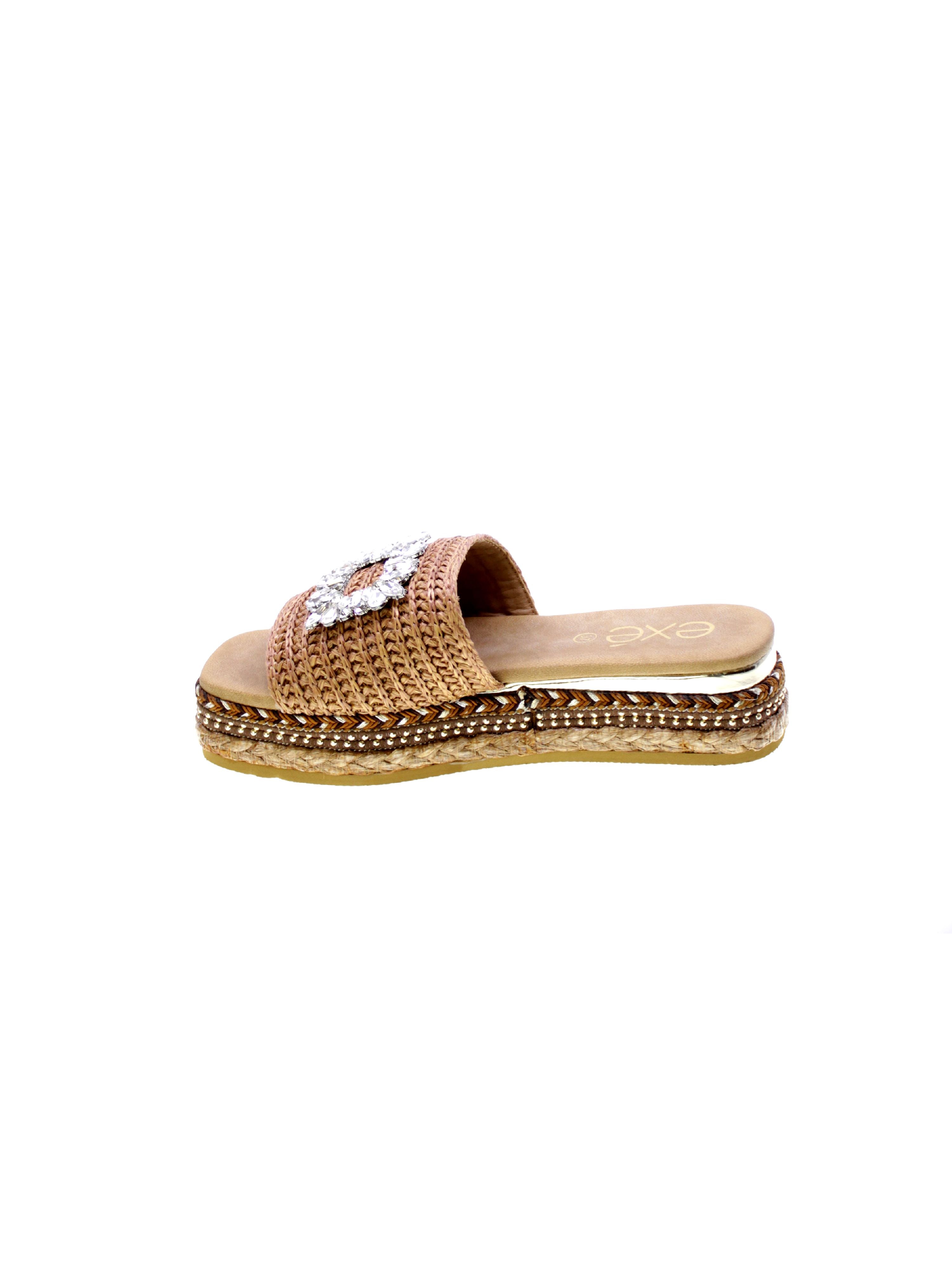 Exe Mules Donna Camel 24085l-1-f