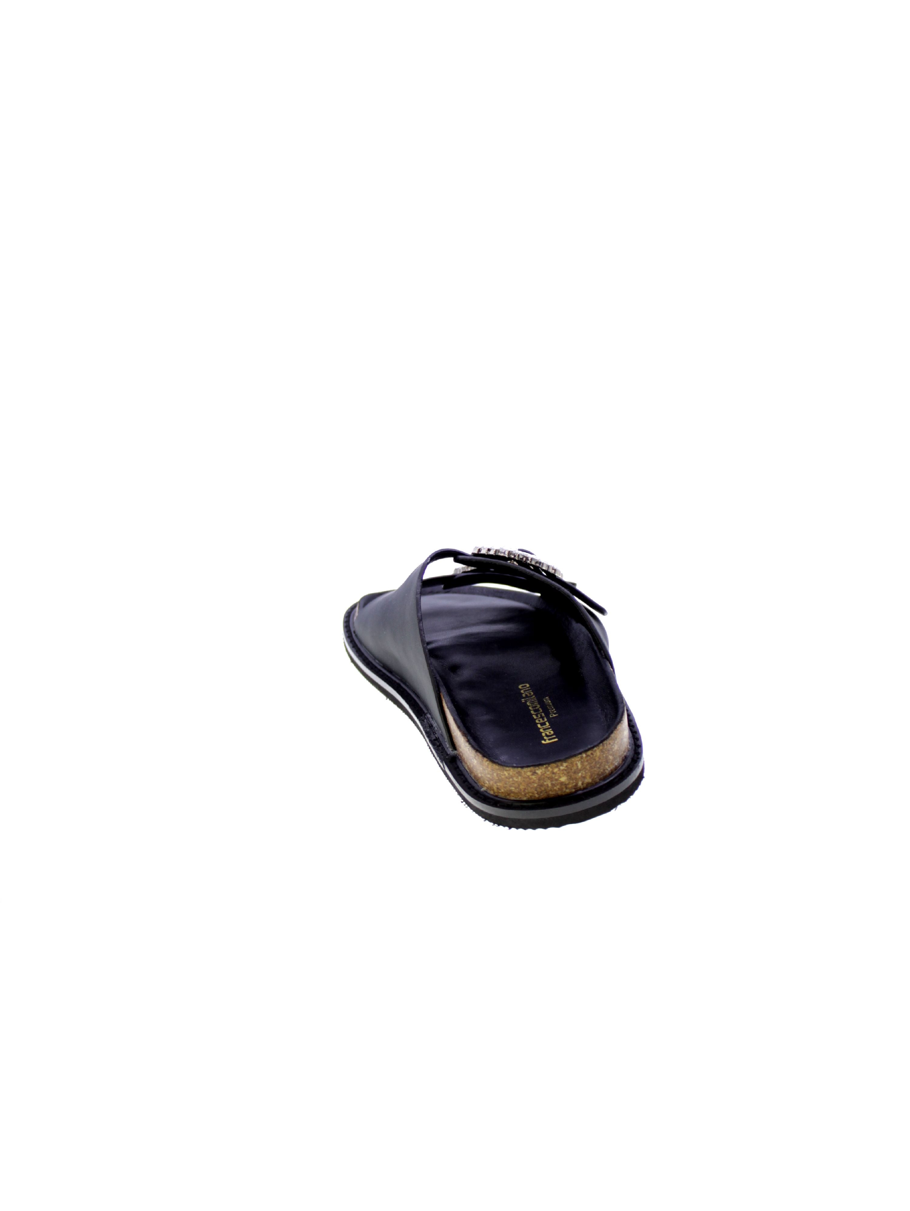 Francesco milano Mules Donna Nero E12-01a-ne