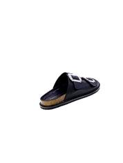 Francesco milano Mules Donna Nero E12-01a-ne