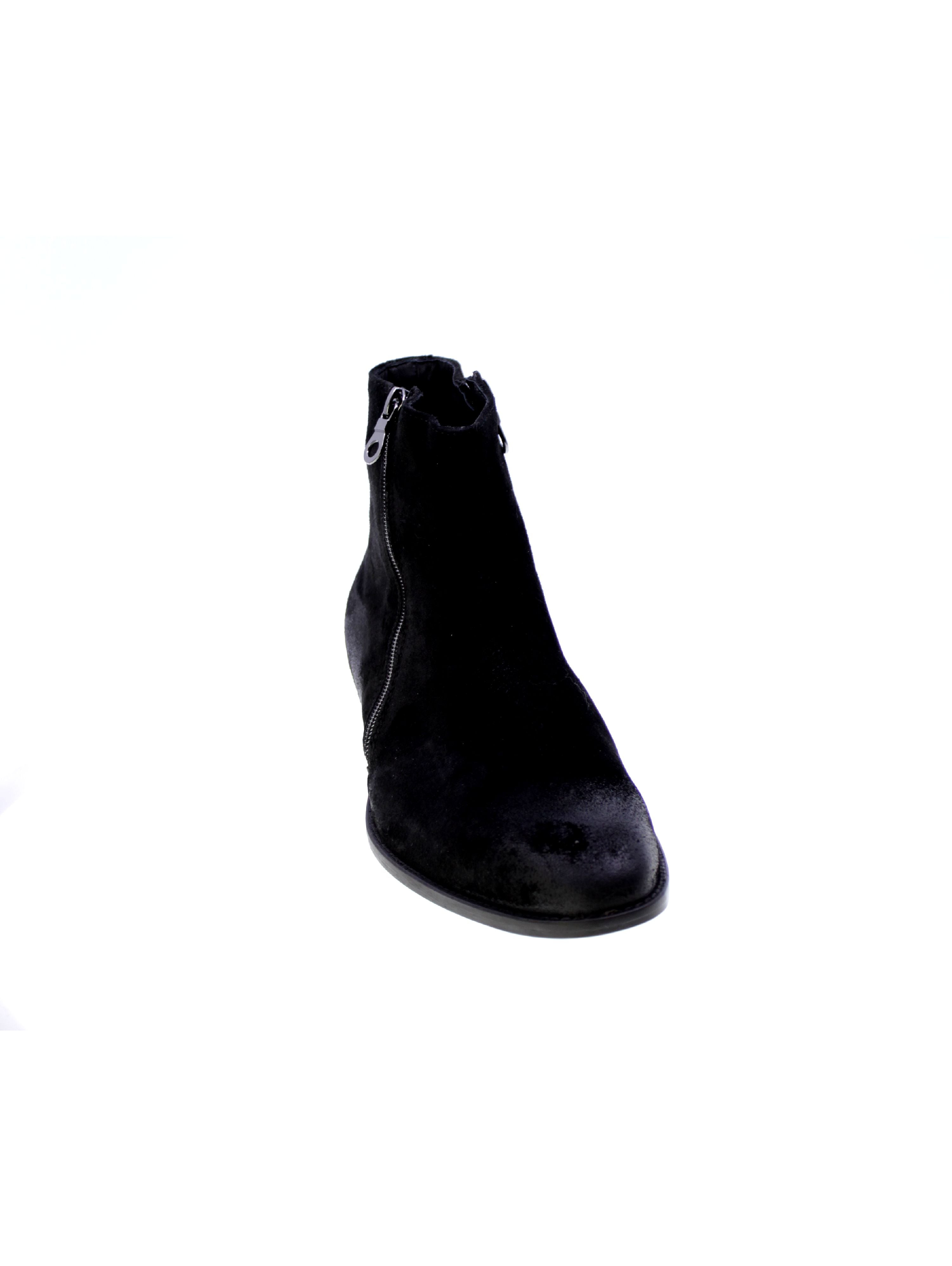F.lli rennella Stivaletto Texano Uomo Nero 4126
