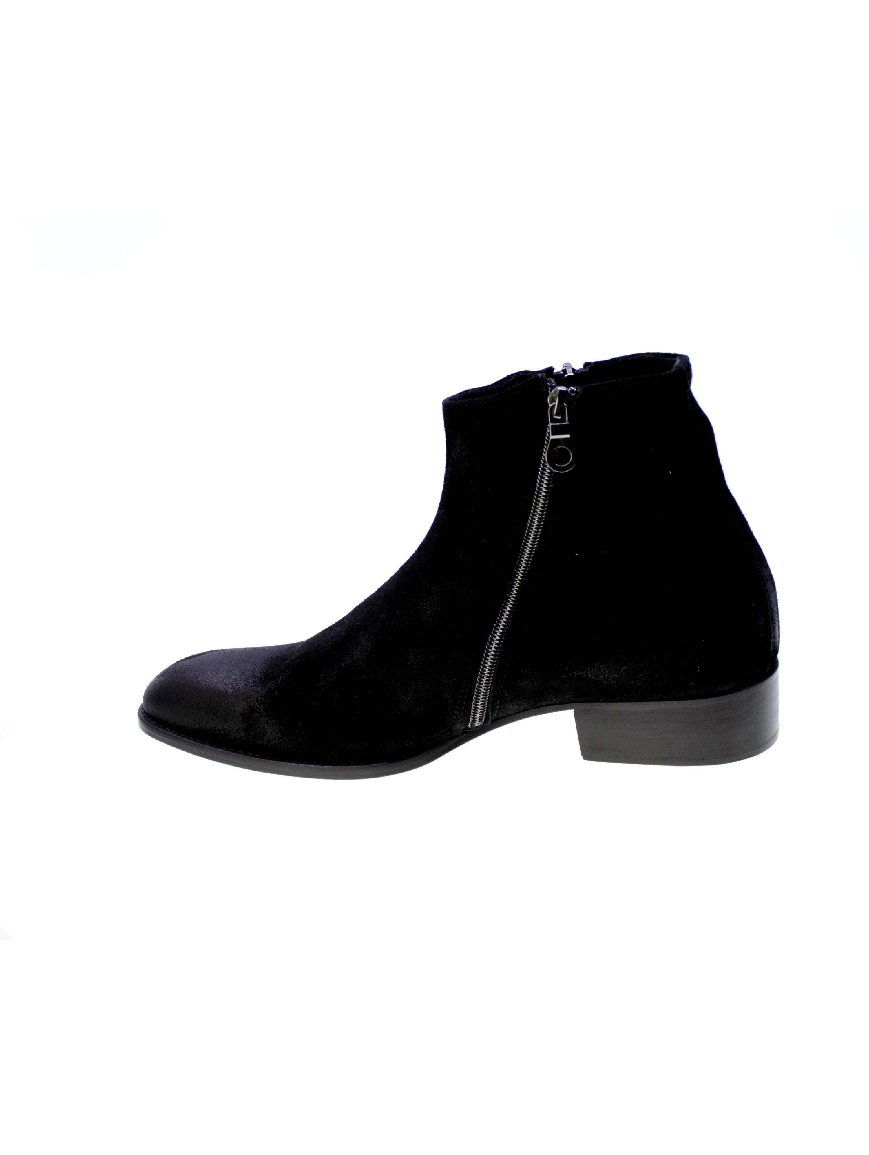 F.lli rennella Stivaletto Texano Uomo Nero 4126