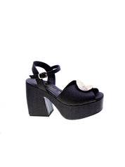 David haron Sandalo Donna Nero 102