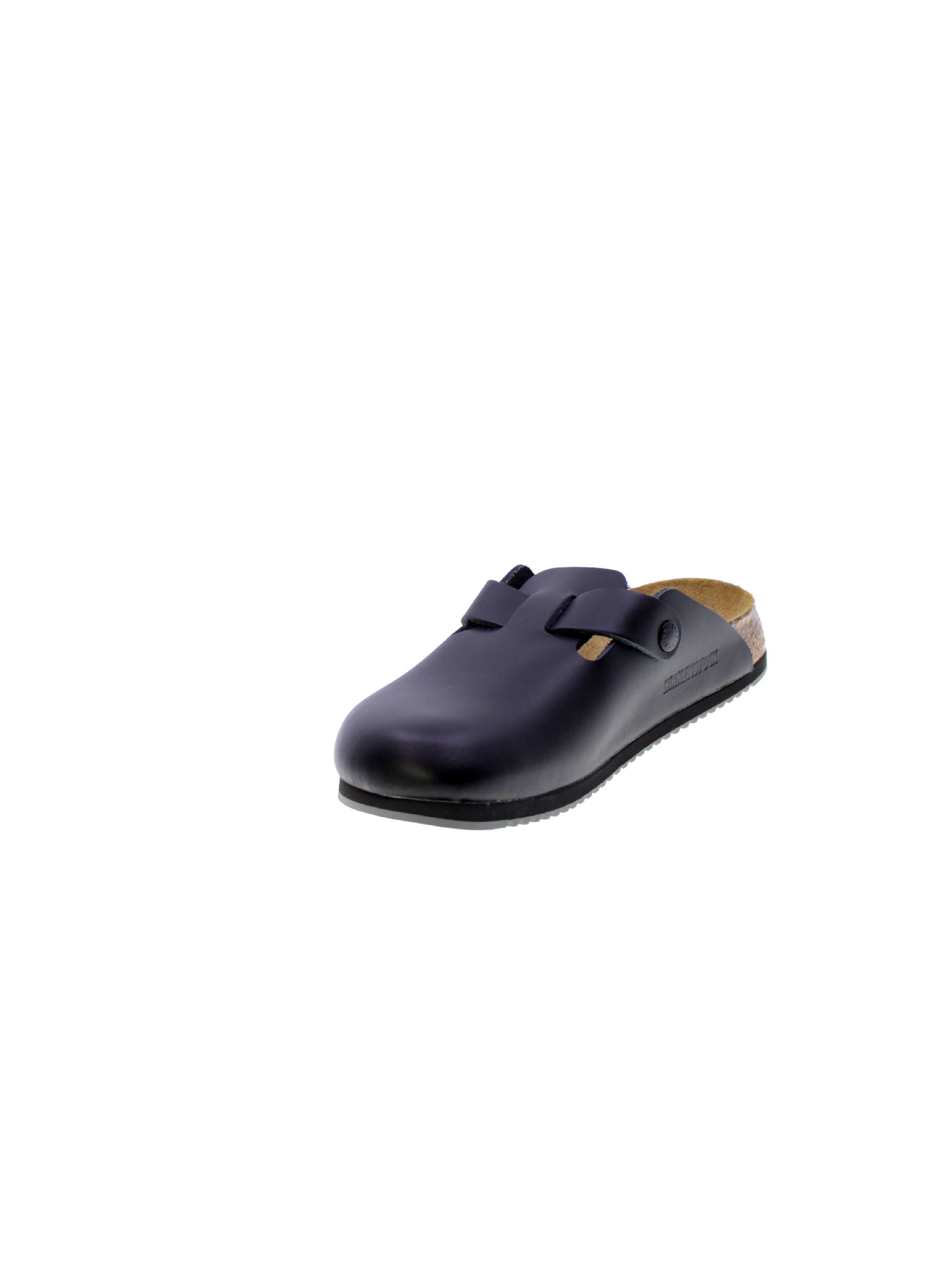Birkenstock Sandalo Sabot Donna Nero Boston sl