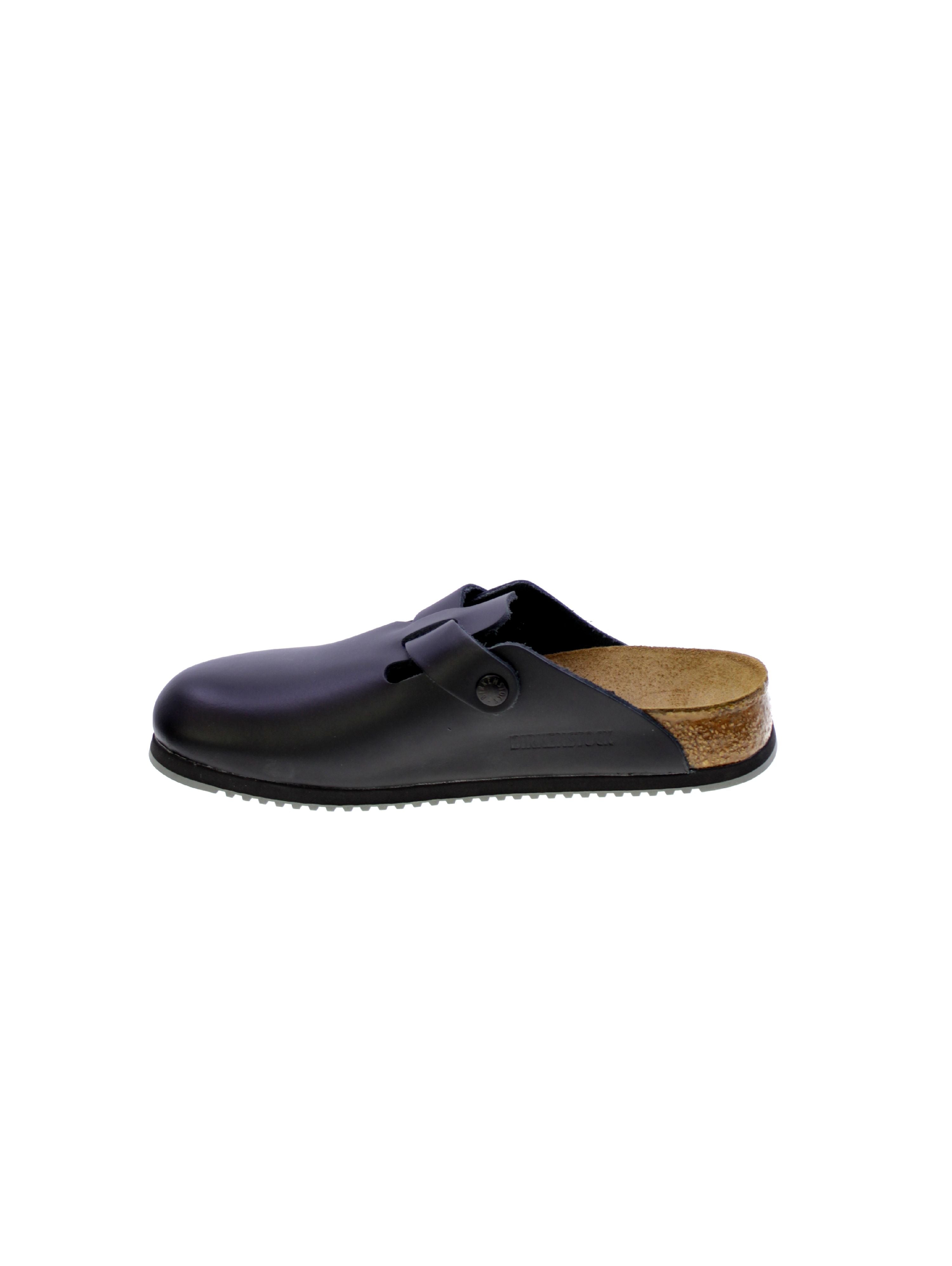 Birkenstock Sandalo Sabot Donna Nero Boston sl