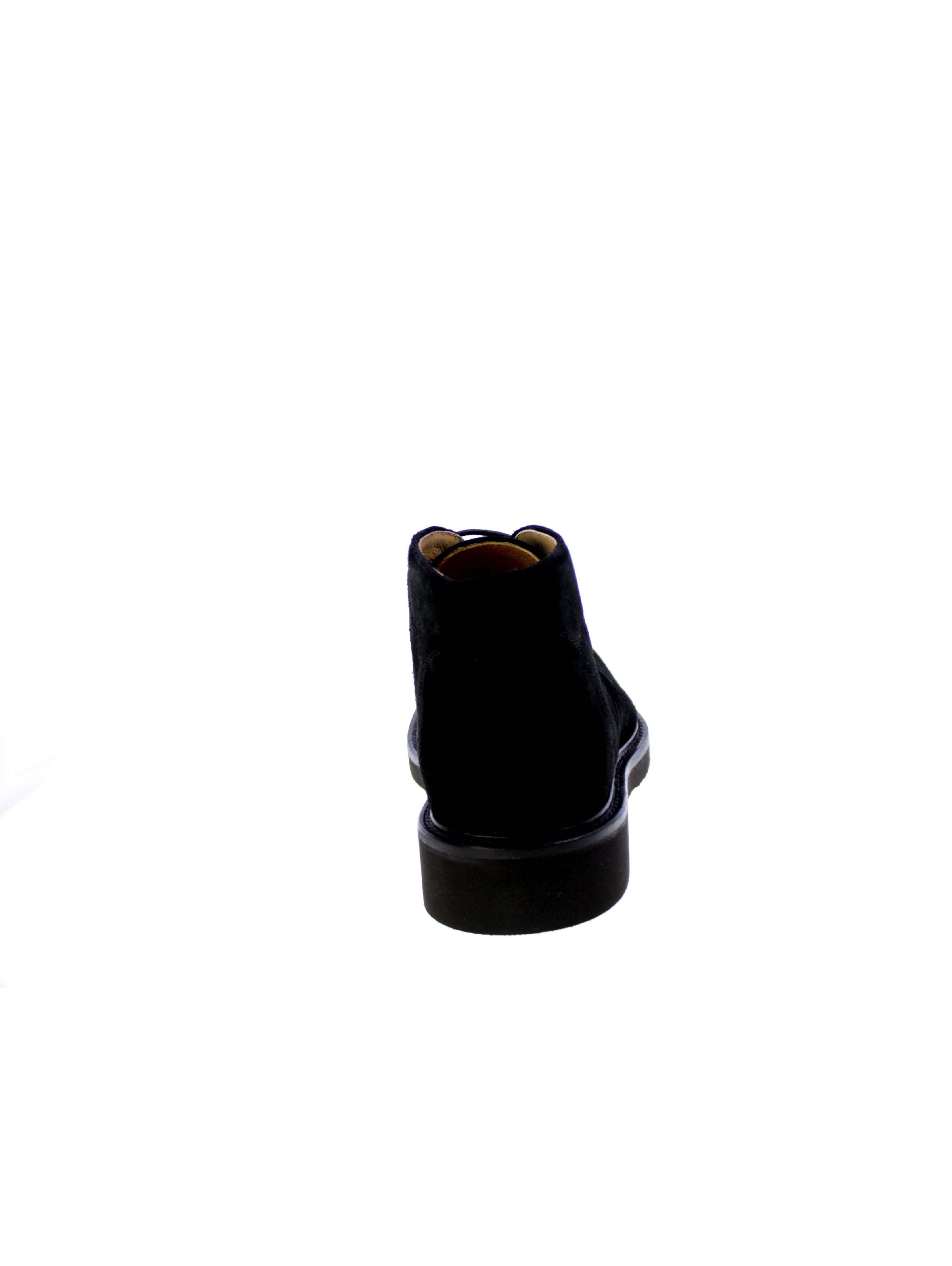 Exton Stivaletto Polacchino Uomo Nero 444