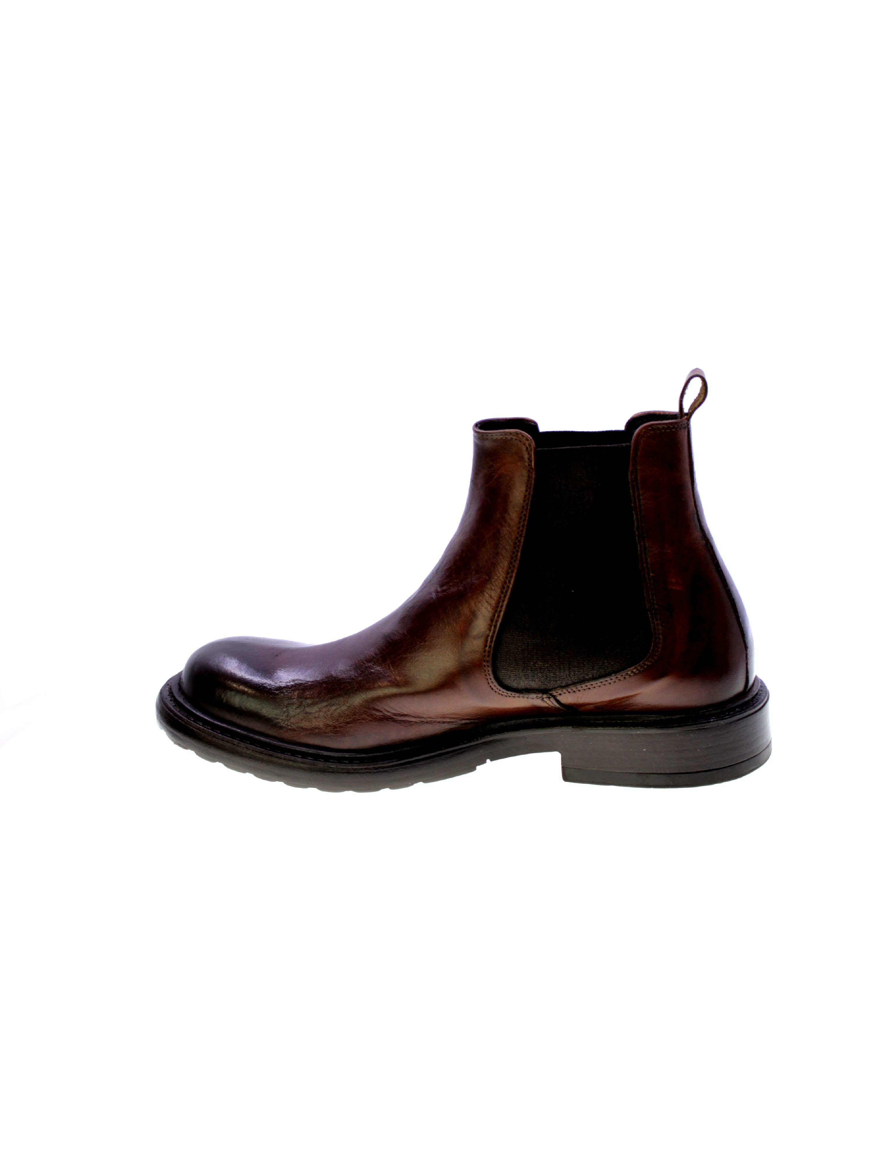 Exton Stivaletto Beatles Uomo Cuoio 9825/24