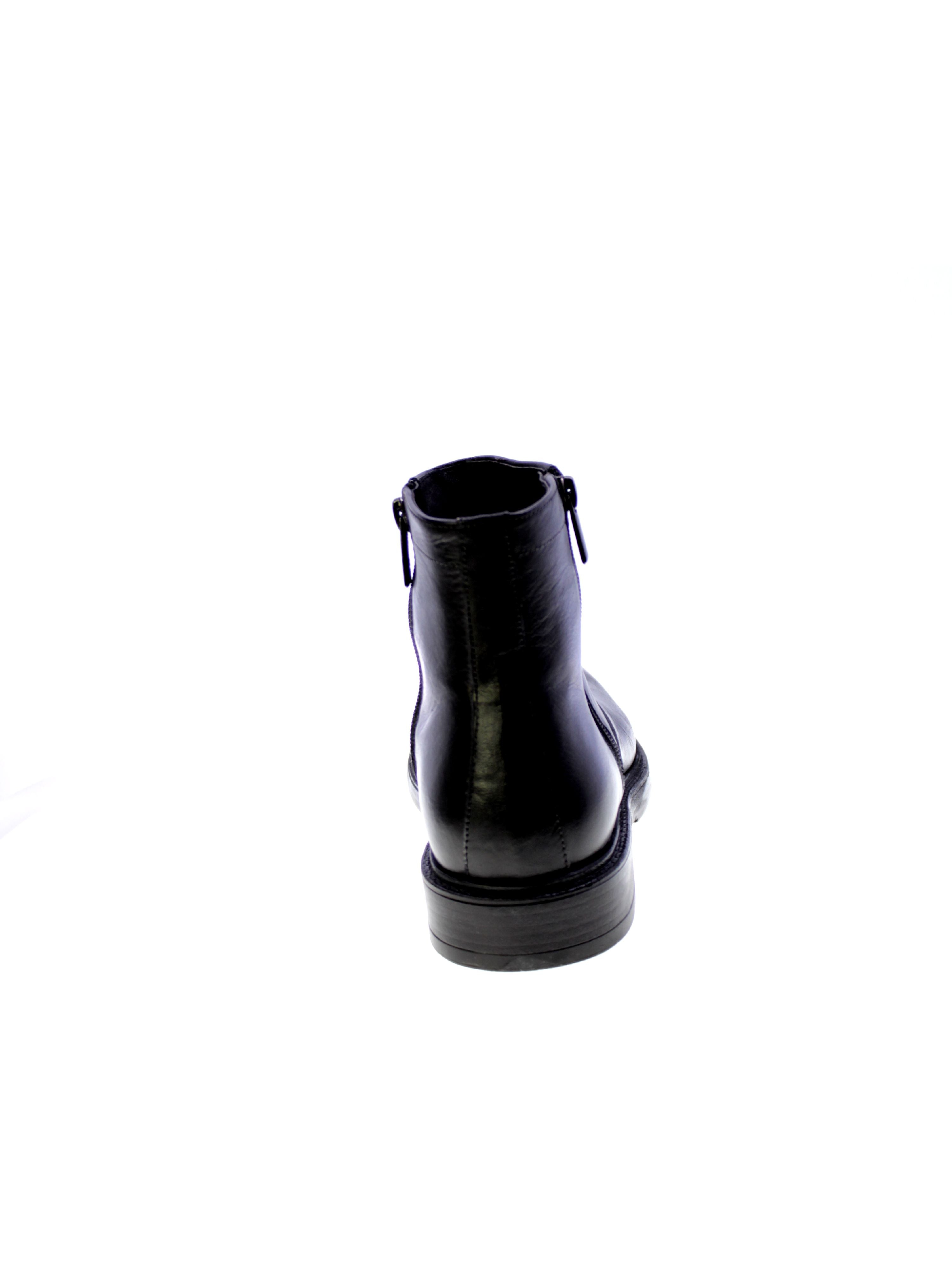 Exton Stivaletto Polacchino Uomo Nero 9826