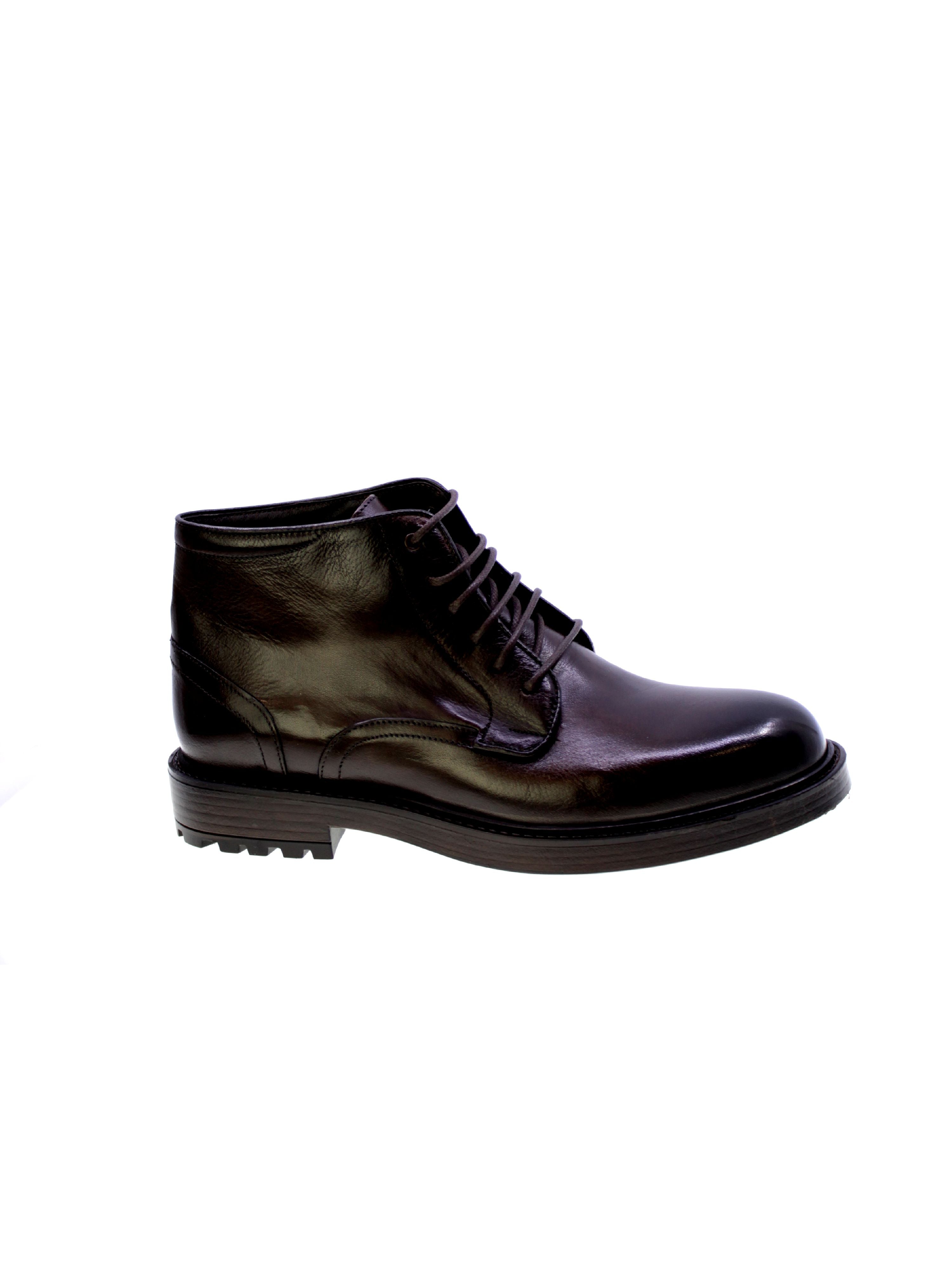 Exton Stivaletto Polacchino Uomo Testa di moro 8324