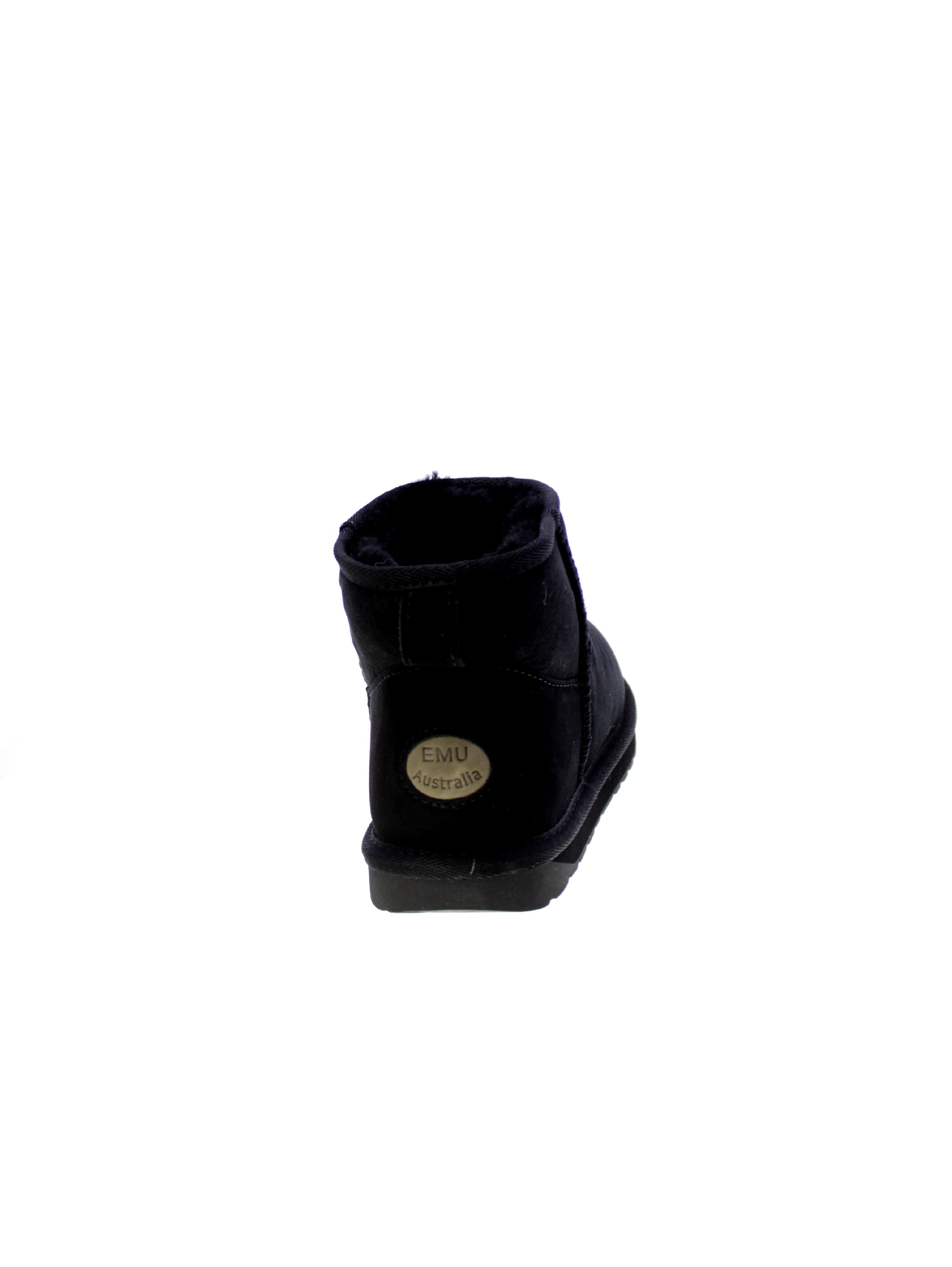 Emu australia Stivaletto Donna Nero Stinger Micro W10937-blk
