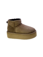 Emu australia Stivaletto Donna Taupe Stinger Micro Flatform W13082-cori