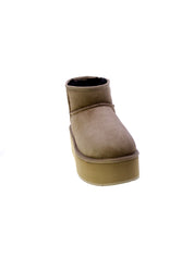 Emu australia Stivaletto Donna Taupe Stinger Micro Flatform W13082-cori