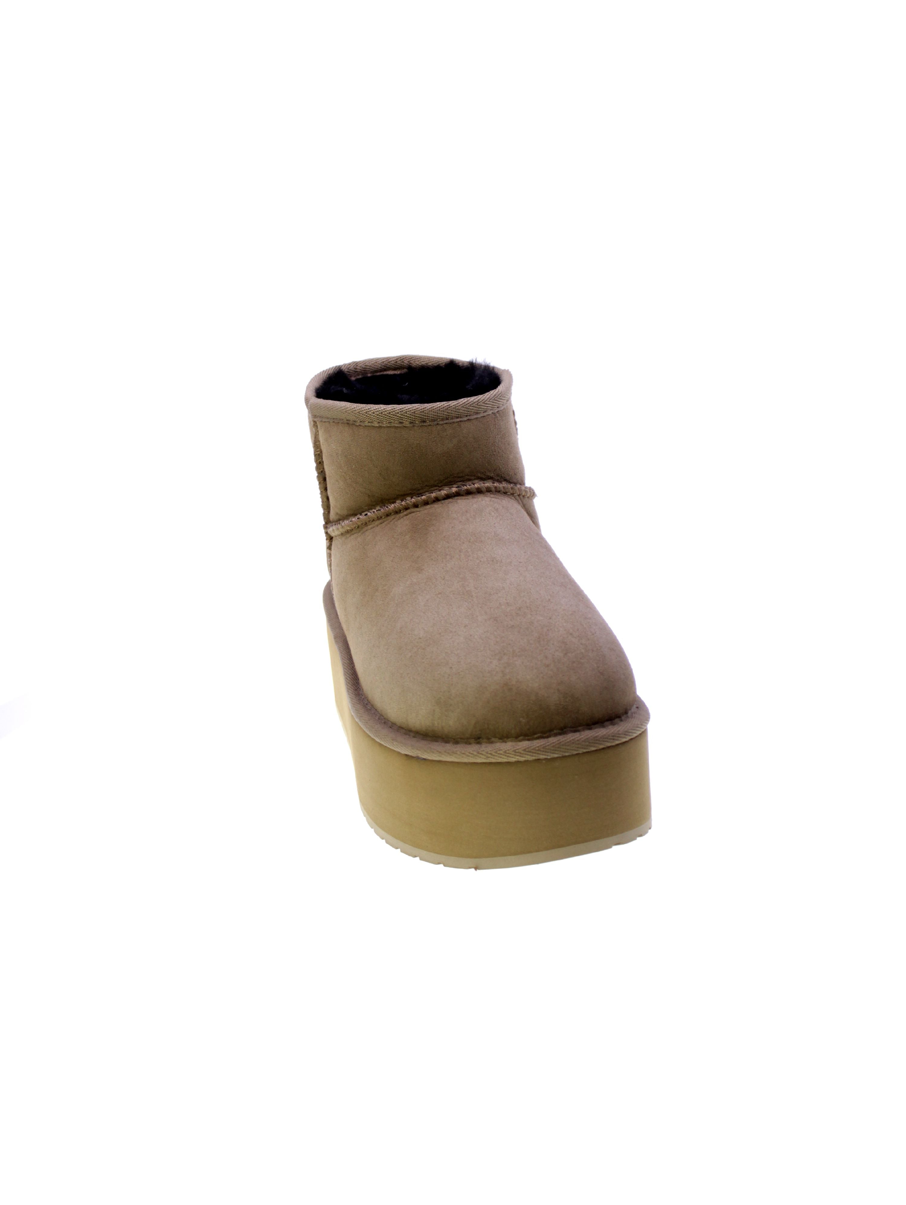 Emu australia Stivaletto Donna Taupe Stinger Micro Flatform W13082-cori
