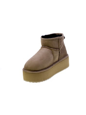 Emu australia Stivaletto Donna Taupe Stinger Micro Flatform W13082-cori
