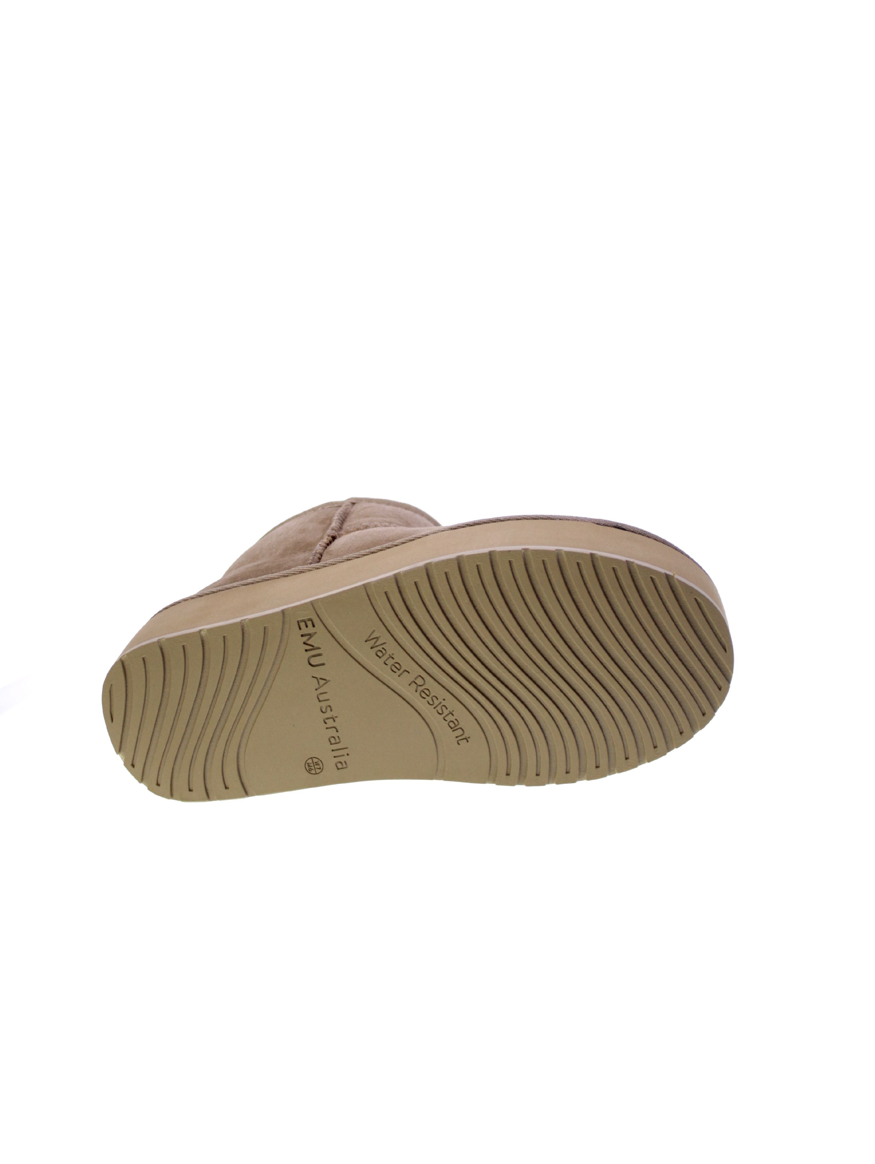 Emu australia Stivaletto Donna Taupe Stinger Micro Flatform W13082-cori