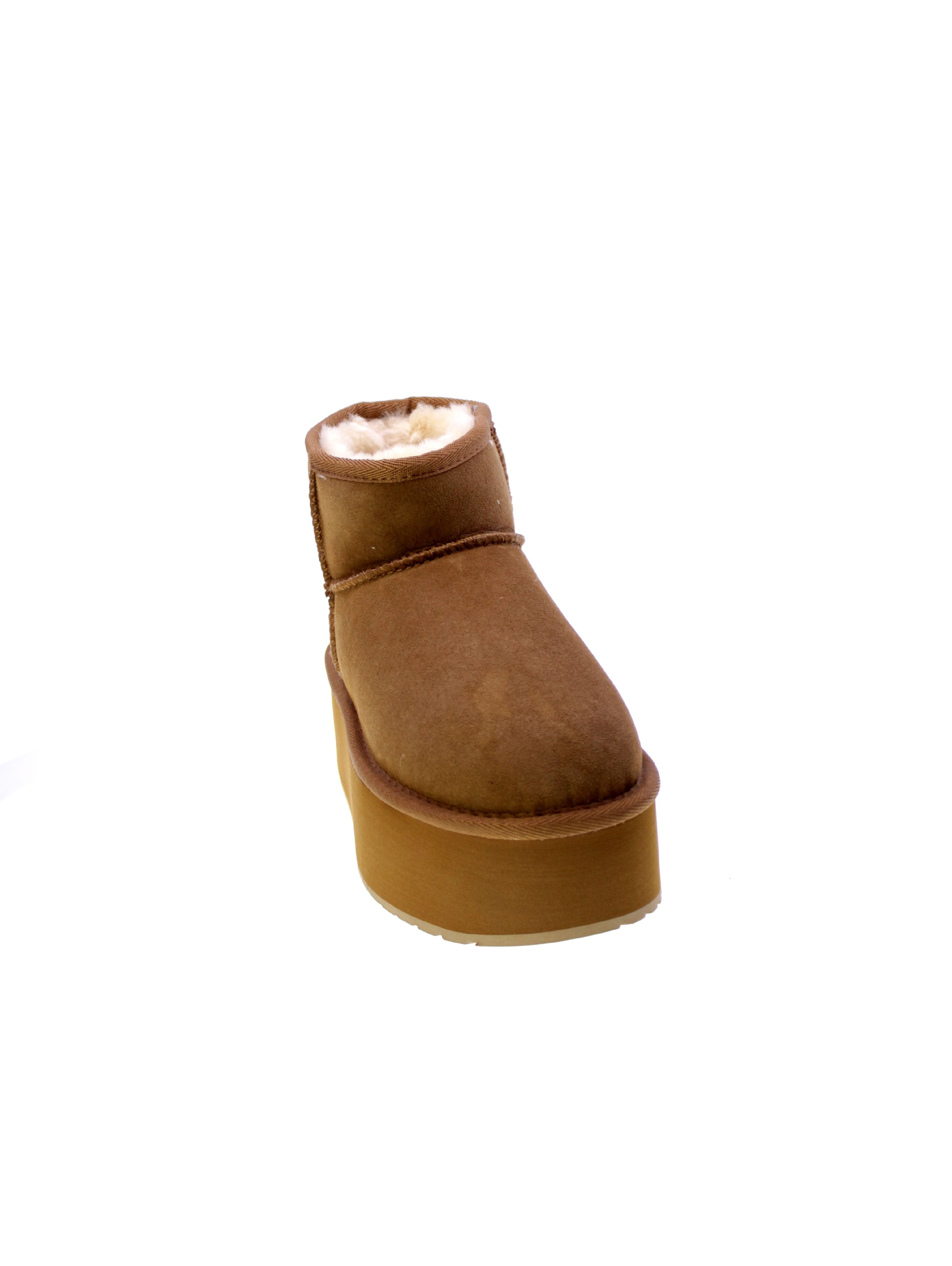Emu australia Stivaletto Donna Cuoio Stinger Micro Flatform W13082-ches