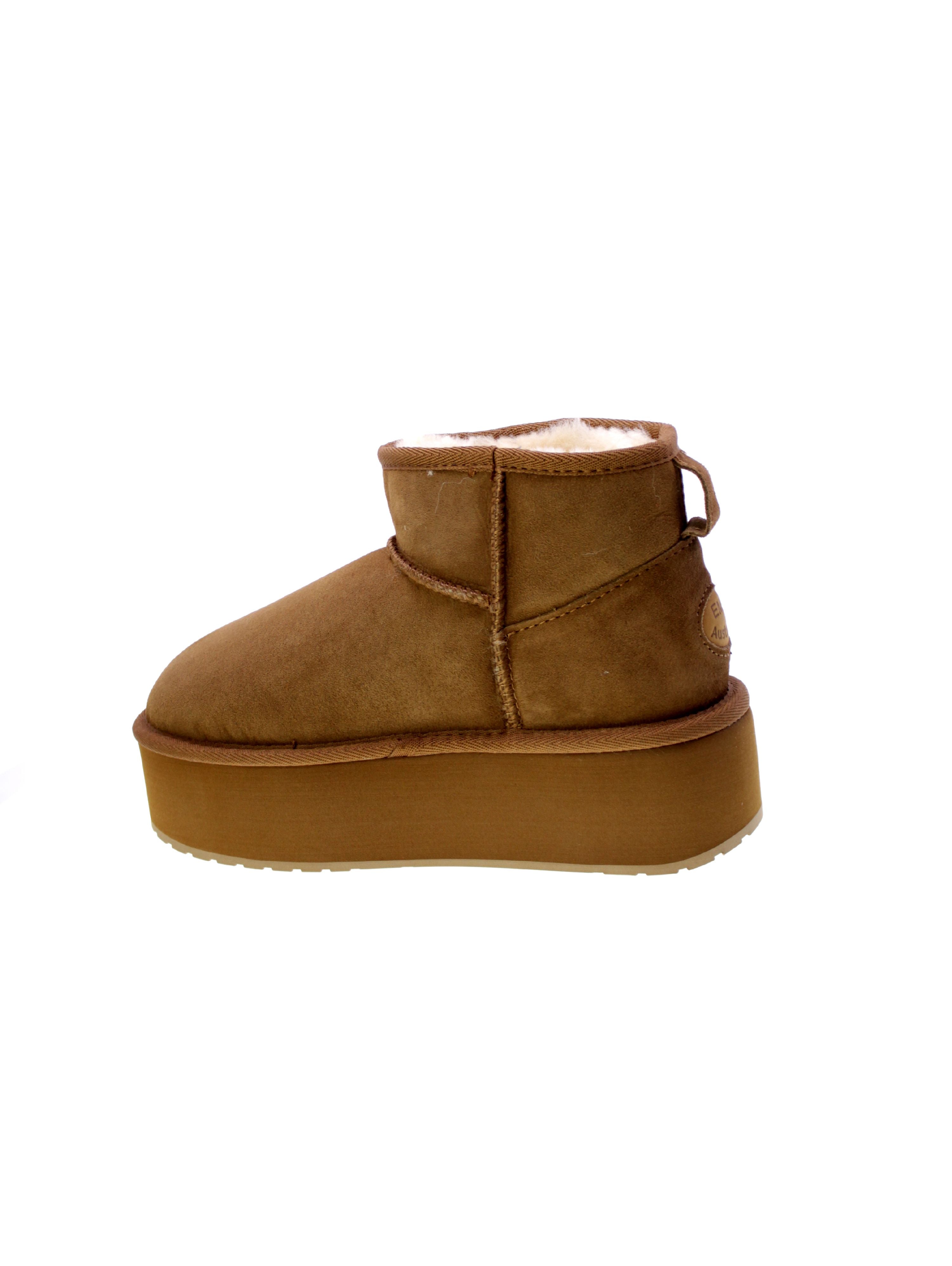 Emu australia Stivaletto Donna Cuoio Stinger Micro Flatform W13082-ches