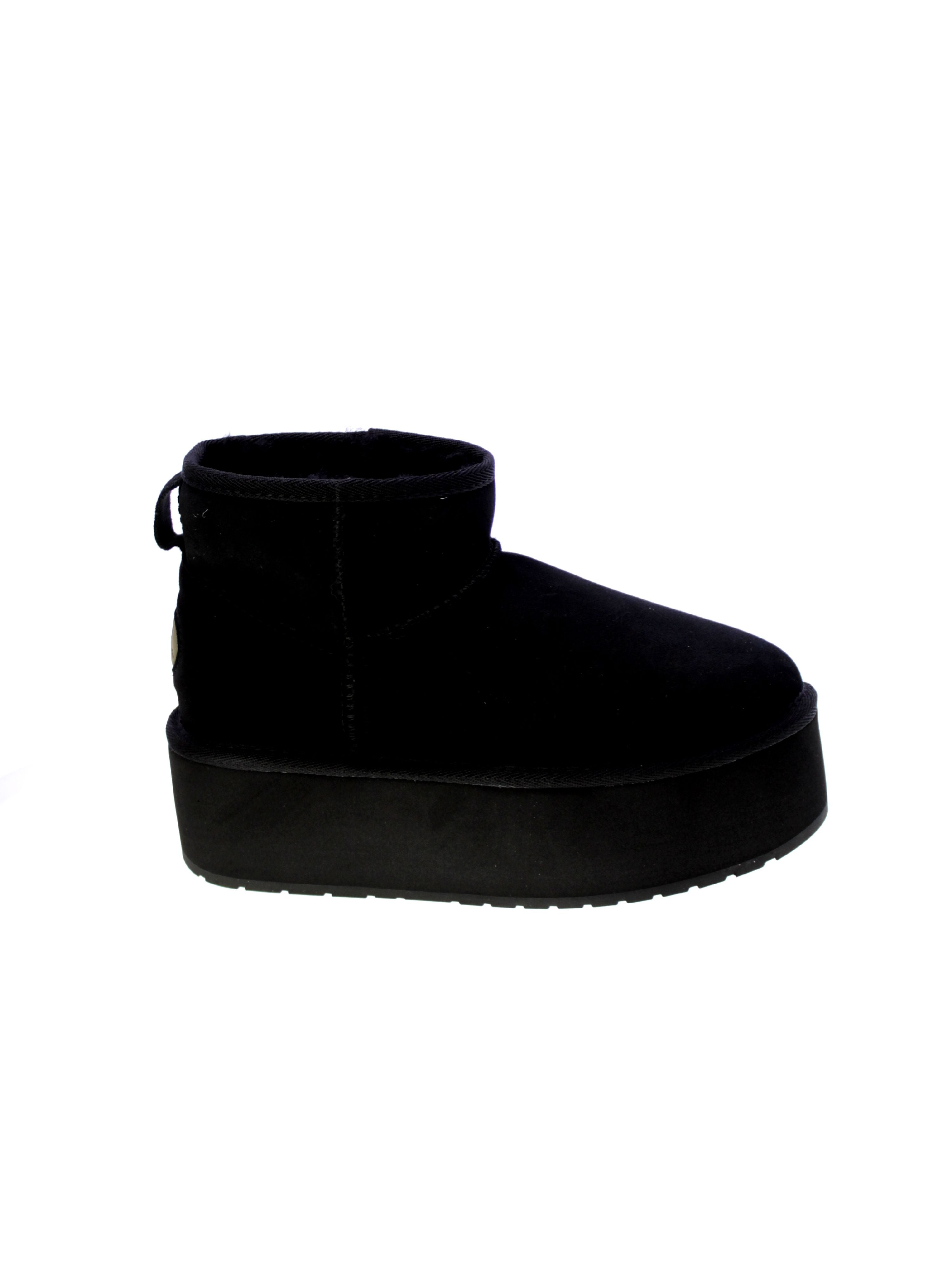 Emu australia Stivaletto Donna Nero Stinger Micro Flatform W13082-blk
